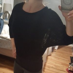 Bcbg Dolman slouchy knit sweater